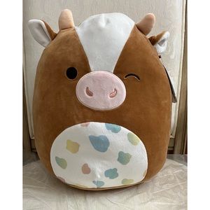 *NWT* Squishmallow 12” Griella the Cow Spring Easter